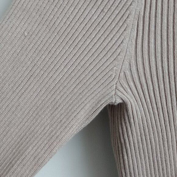 Old Navy soft little ribbed cardigan sweater top camel brown stretch XS - Picture 7 of 15